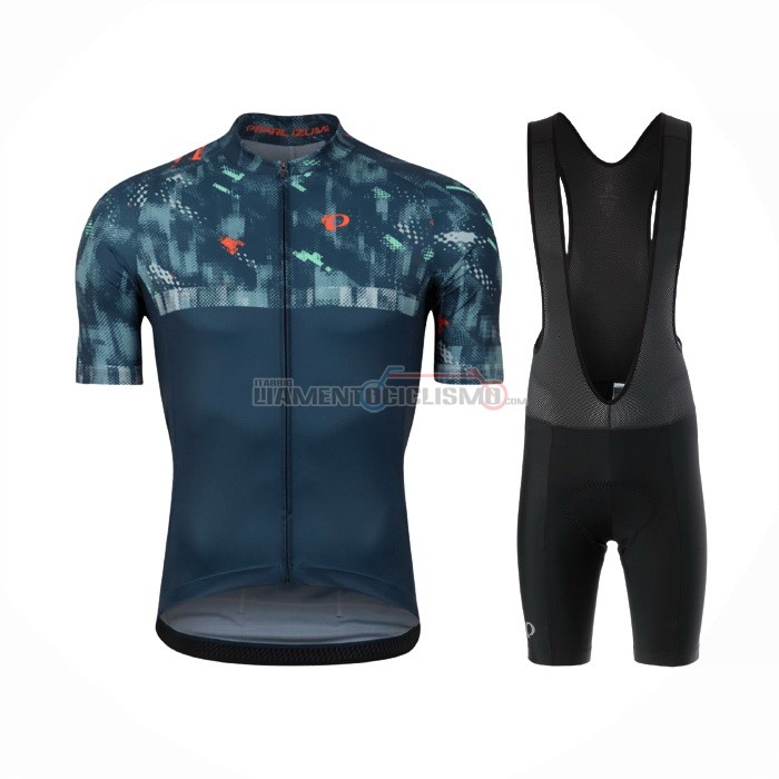 Abbigliamento Ciclismo Pearl Izumi Manica Corta 2021 Blu Verde